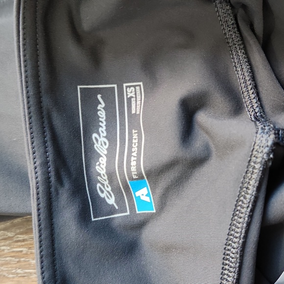 NWUT Eddie Bauer Guide Pro Trail Tight Leggings Carbon Gray Cordura Fabric XS - Picture 9 of 16